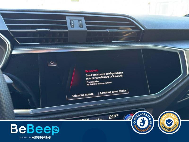 Audi Q3 SPORTBACK 40 2.0 TDI S LINE EDITION QUATTRO 200