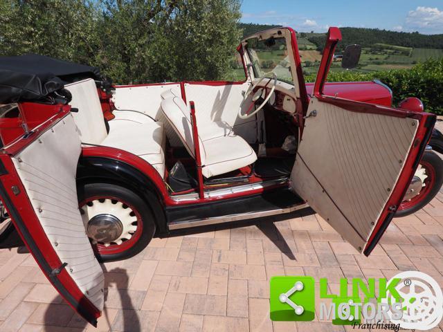 FIAT Balilla 508 TORPEDO targa ORO