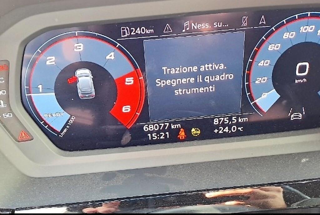 AUDI A3 SPORTBACK 35 TDI 150CV 6M. BUSINESS ADVANCED ( FARI LED MATRIX - VIRTUAL COCKPIT - CRUISE - NAVI - MIRROR - PDC - CERCHI 18 )