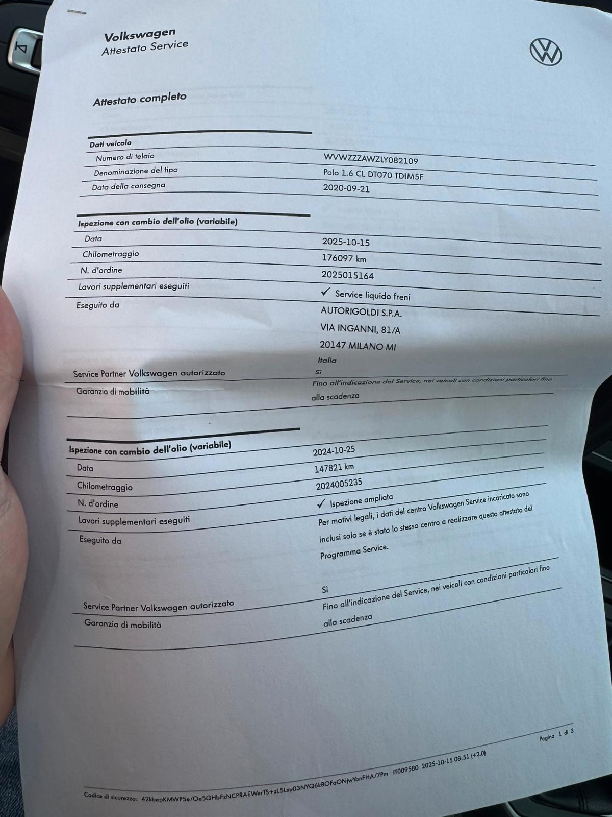 Volkswagen Polo 1.6 TDI 95 CV 5p. Comfortline BlueMotion Technology