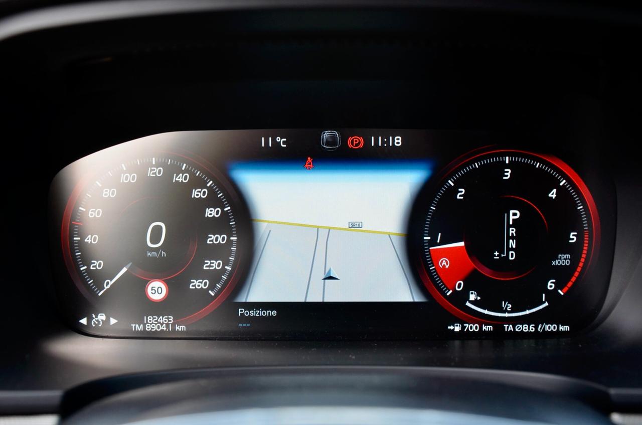 VOLVO V90 CROSS COUNTRY 2.0 OCEAN RACE D5 AWD 235cv GEARTRONIC, UFF ITALIANA, EURO 6B, FARI LED, NAVI, RETROCAMERA, PERMUTE