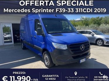 Mercedes Benz SPRINTER F39-33 311CDI FWD FN 2019
