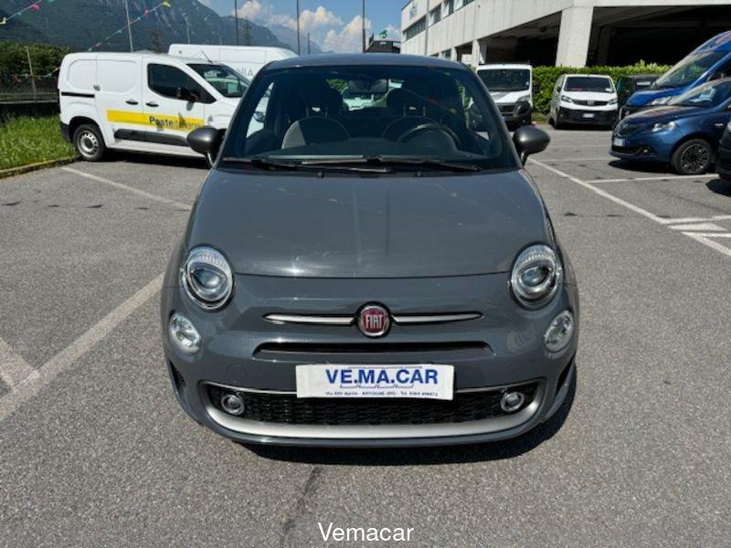 FIAT 500 1.0 Hybrid Sport-RADIO 7"-CAR PLAY - SOLO KM 61800- OK NEOPATENTATO !