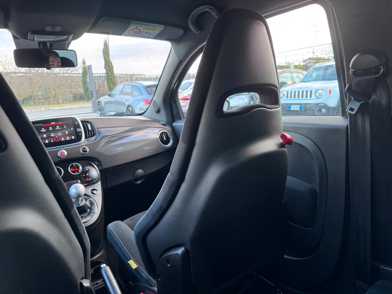 Abarth 595 1.4 Turbo T-Jet 180 CV Competizione CARBONIO SABELT FULL UNI PRO TAGLIANDI CERT