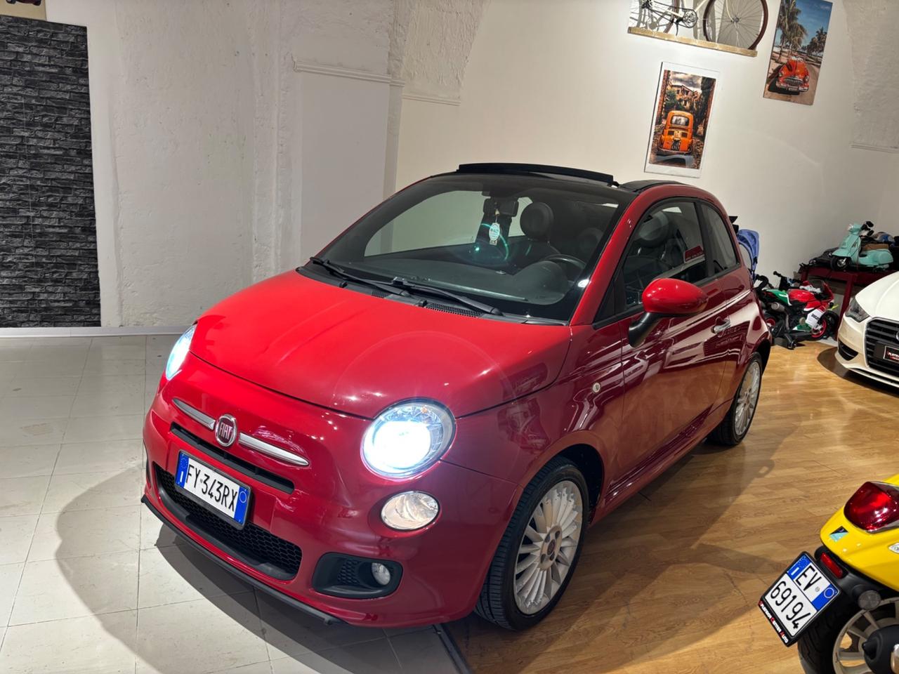 Fiat 500S 1.2 69cv cabrio