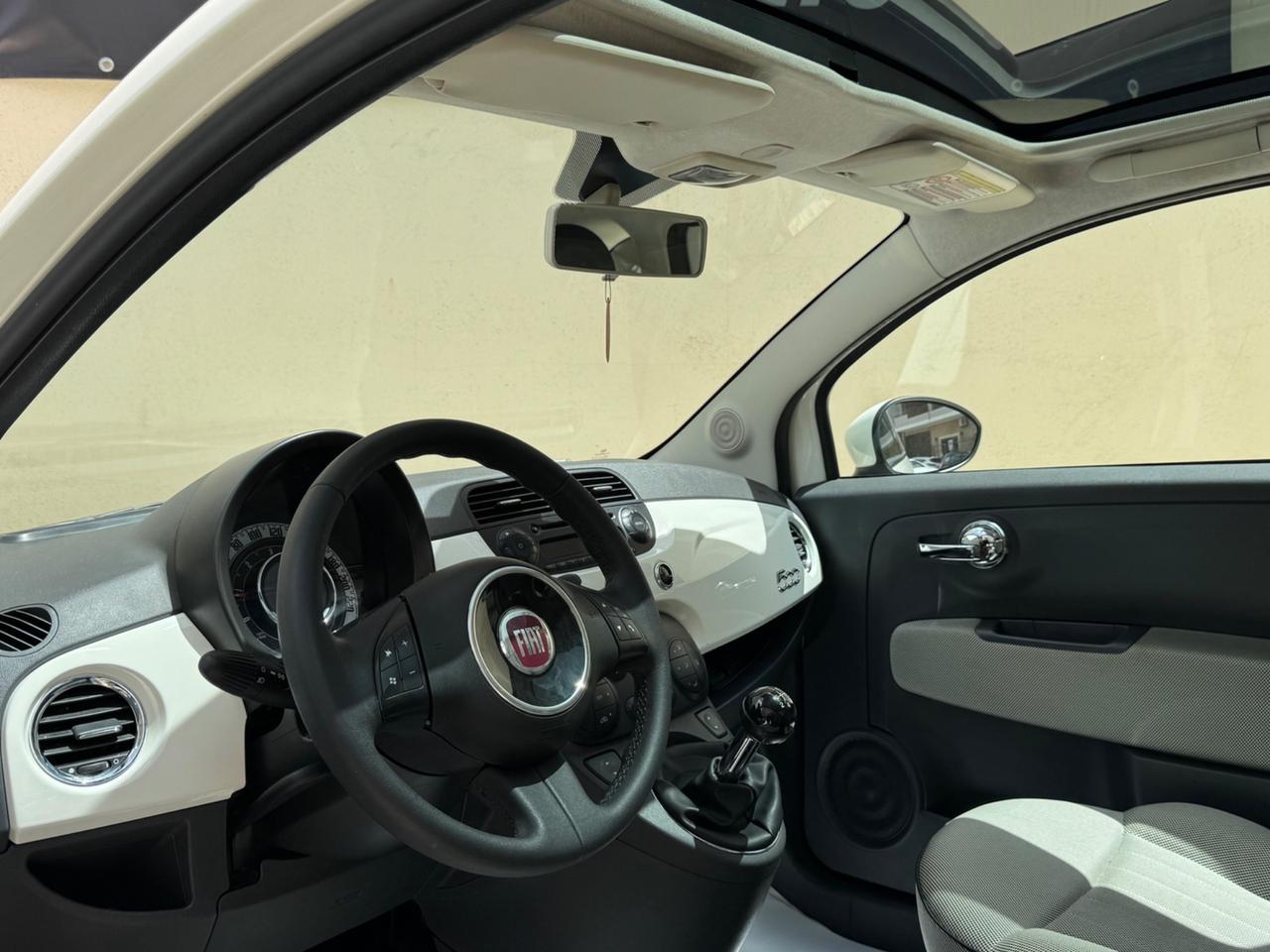 Fiat 500 1.3 MJT 95 CV Matt Black Tetto Panoramico
