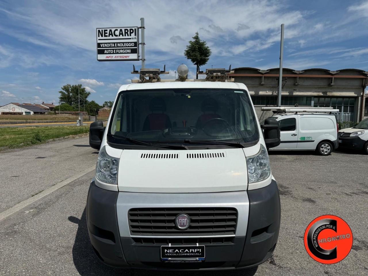 Fiat Ducato 33 2.3 MJT 130 CV ALLESTITO EX ENEL (PC-TN L1H1)SENSORI-POCHISSIMI KM!-PORTAPACCHI-