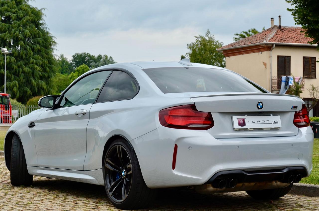 BMW M2 COUPE 3.0 COMPETITION 411cv DKG, TUTTI SERVICE UFF BMW, UFF ITALIANA, EURO 6D, HI-FI HARMAN/KARDON, RETROCAMERA, PERMUTE