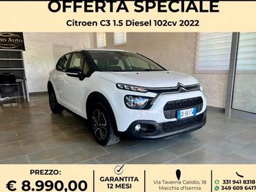 Citroen C3 Diesel 1.5 100Cv S&S Shine 2022