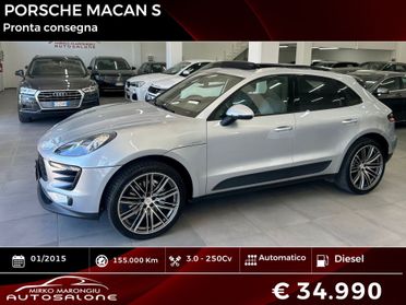 Porsche Macan 3.0 S Diesel TETTO FULL finanziabile