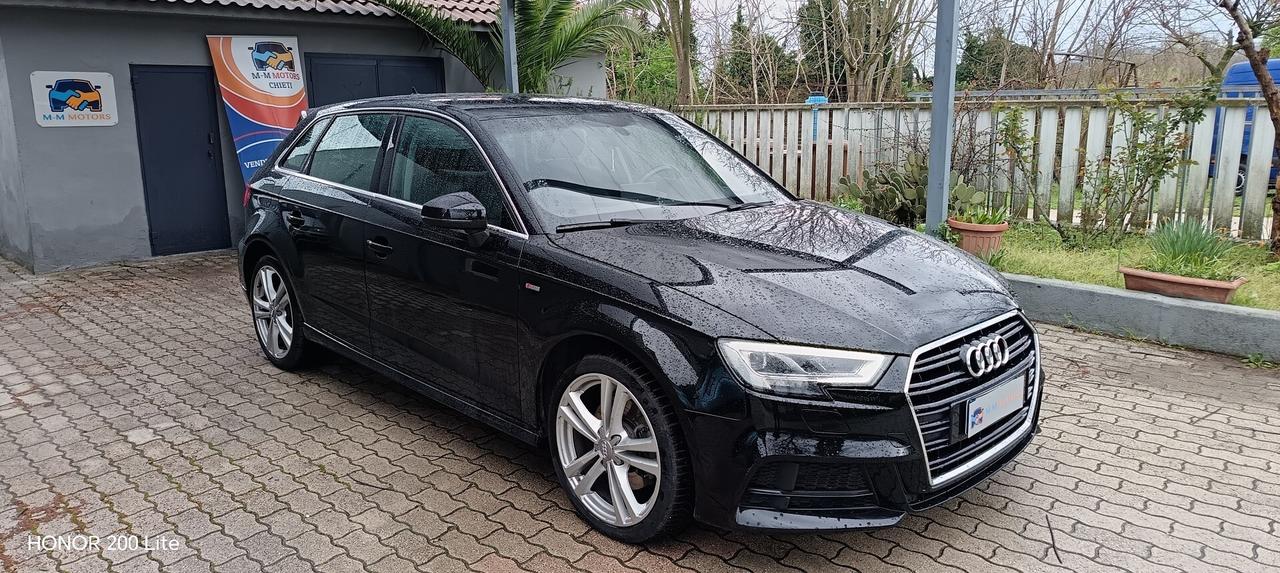 Audi A3 Sportb 35 2.0 tdi S-LIN 150cv s-tr.ProMMo