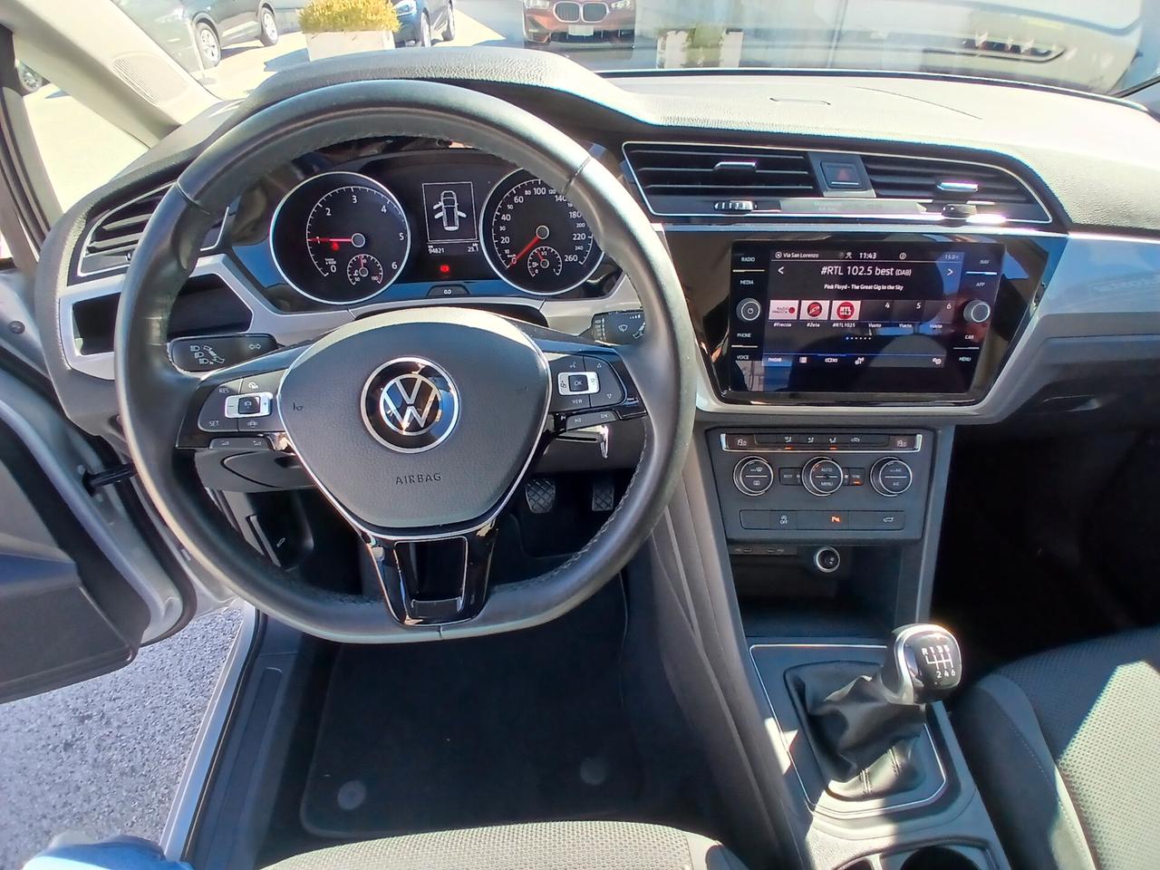 VOLKSWAGEN TOURAN 7 POSTI 2.0 TDI 122CV 2021 BUSINESS
