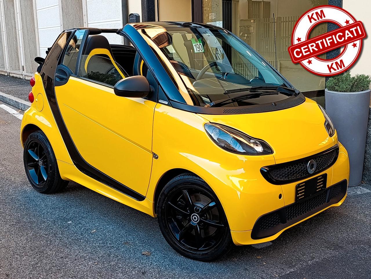 Smart ForTwo 1.0 84cv cabrio City Flame edizione Limitata 1/400