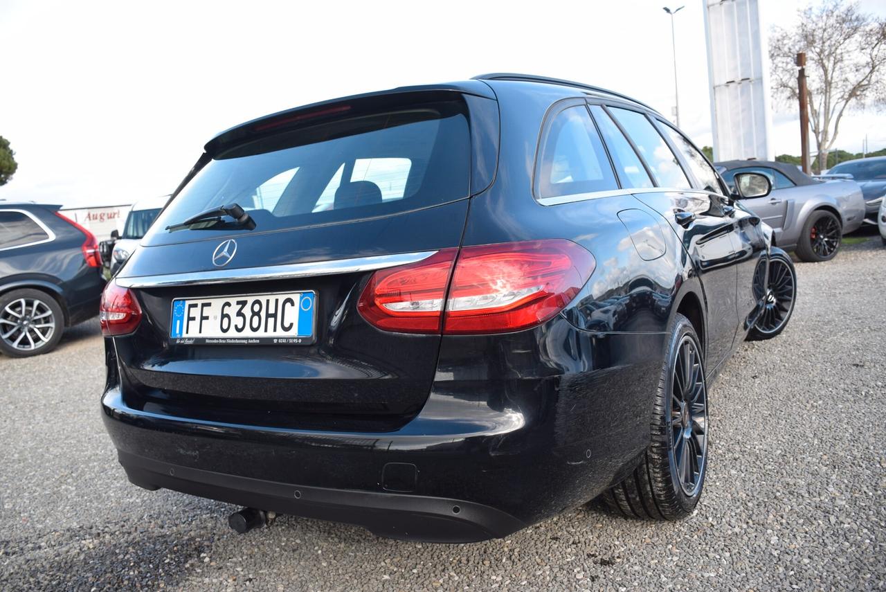 Mercedes-benz C 200 MERCEDES 200d SW Autom. GANCIO SENSORI NAV ANDROID CRUISE LED