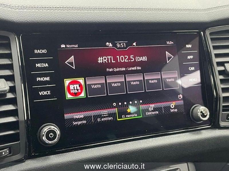 Skoda Kodiaq 2.0 TDI EVO SCR DSG 7 posti Sportline