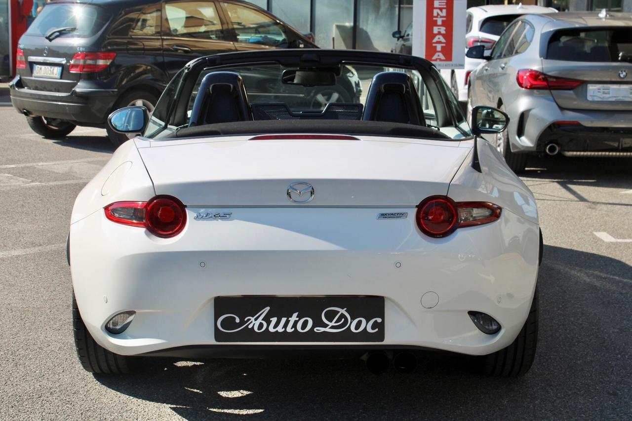 Mazda MX-5 2.0L160 CV Skyactiv-G EXCEED PELLE NERA SCARICO PRONTA SUBITO