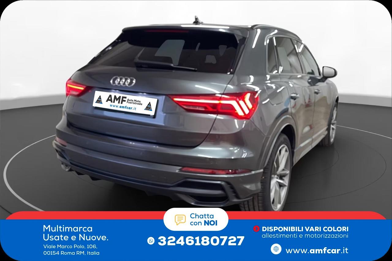 Audi Q3 35 TDI S tronic S Line Navi Pano Matrix cerchi 19