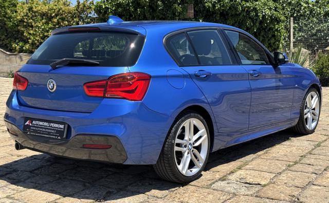 BMW 118 d 150cv M-Sport (Blu Estoril - Auto/Navi/LED/BT)