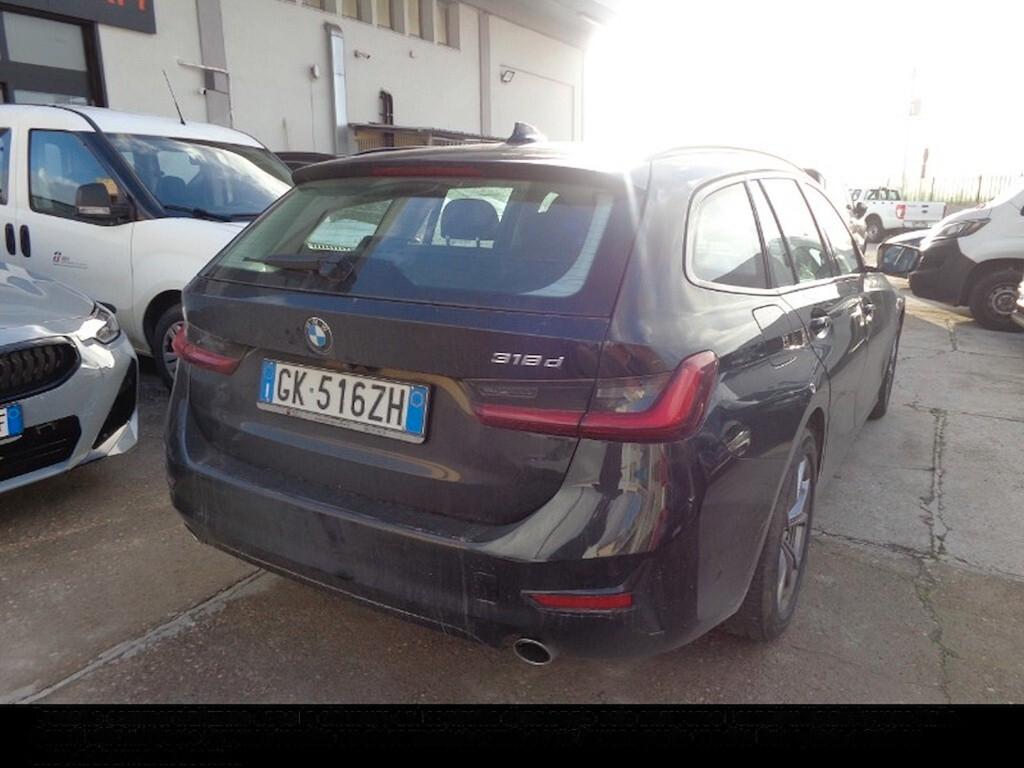 BMW 318D TOURING 150CV STEPTRONIC 48V SPORT ( FARI LED - BMW DIGITAL COCKPIT - CLIMA TRIZONA - PELLE - NAVI - MIRROR - PDC - TELECAMERA POST. )