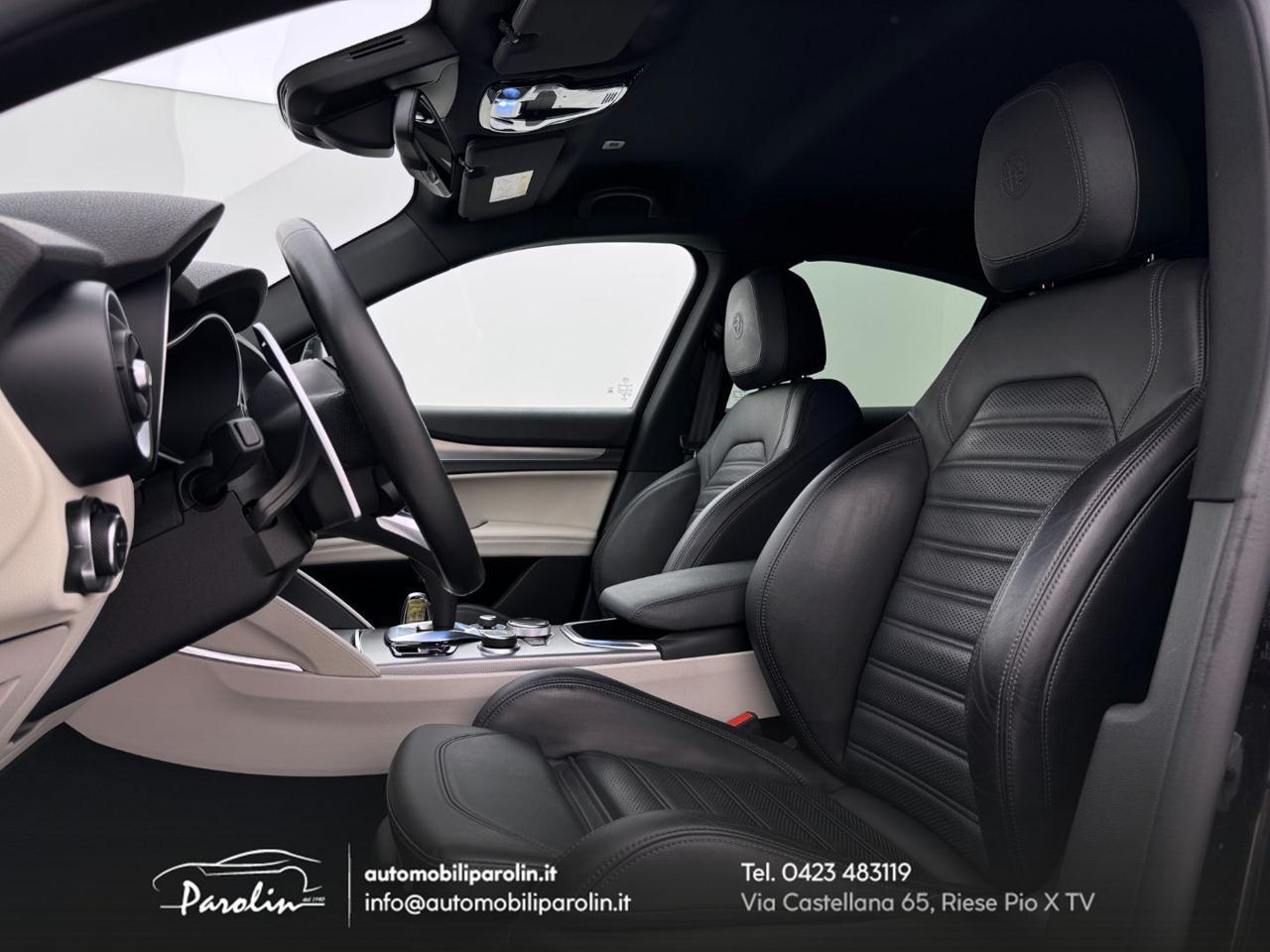 ALFA ROMEO Stelvio 2.2 Turbodiesel 210 CV AT8 Q4 Veloce total Black