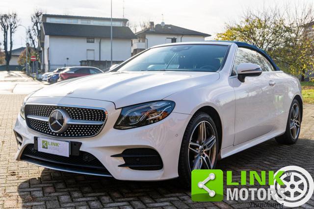 MERCEDES-BENZ E 220 CABRIO 2018 AMG LINE ? FULL OPTIONAL - CERTIFICATA