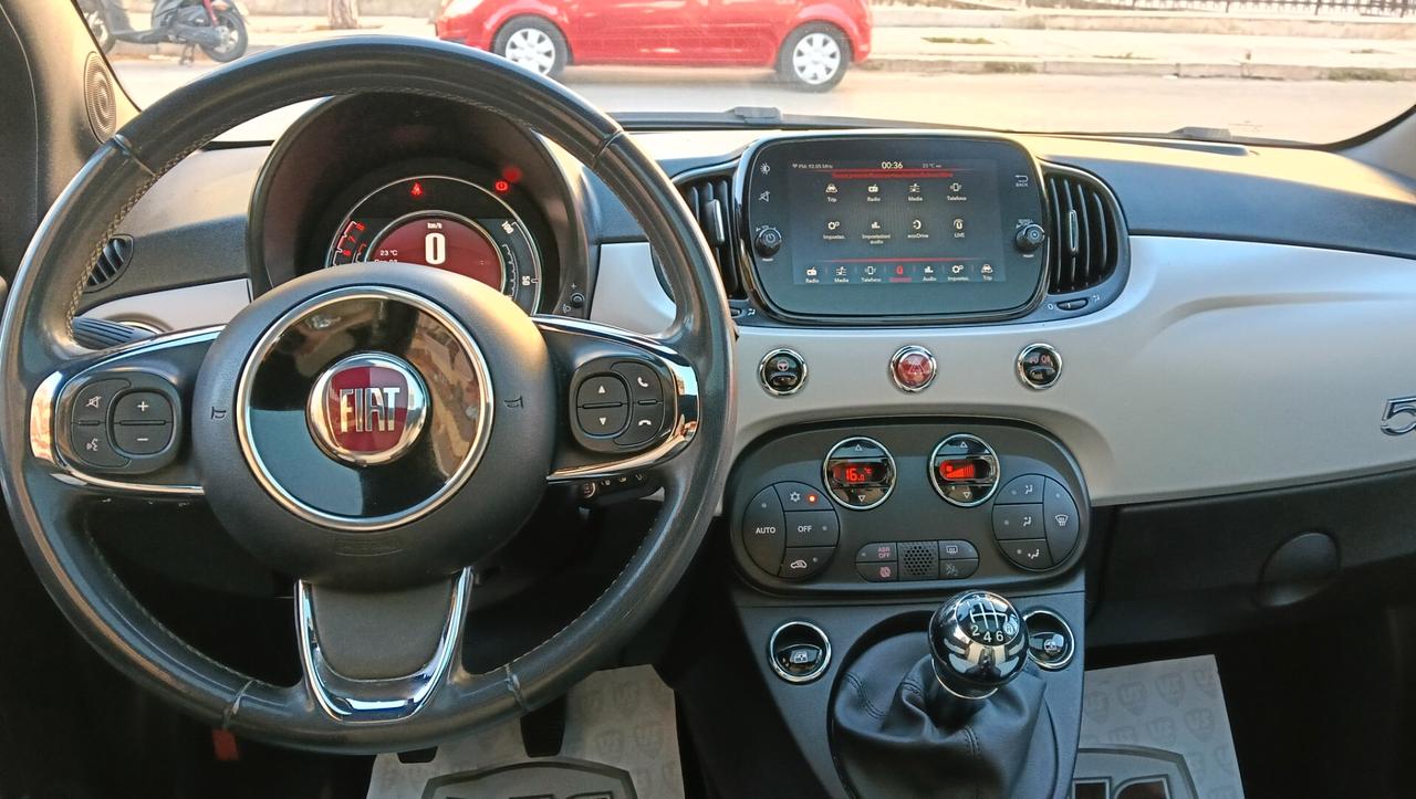 FIAT 500 LOUNGE TETTO PANOR -PREZZO PROMO!
