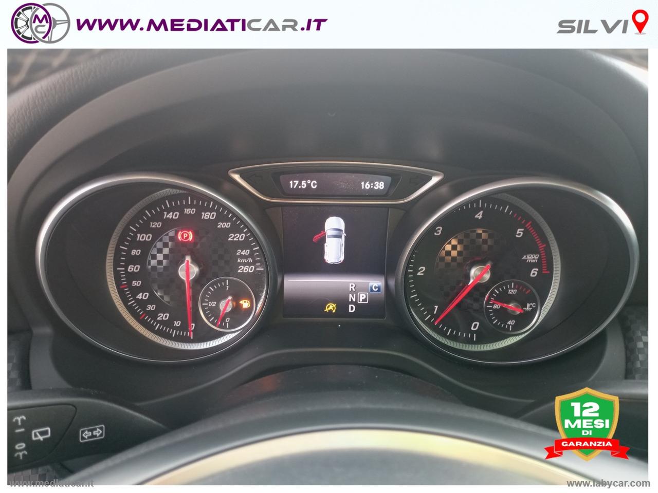 MERCEDES-BENZ A 180 d Automatic Sport UNICO PROPRIETARIO