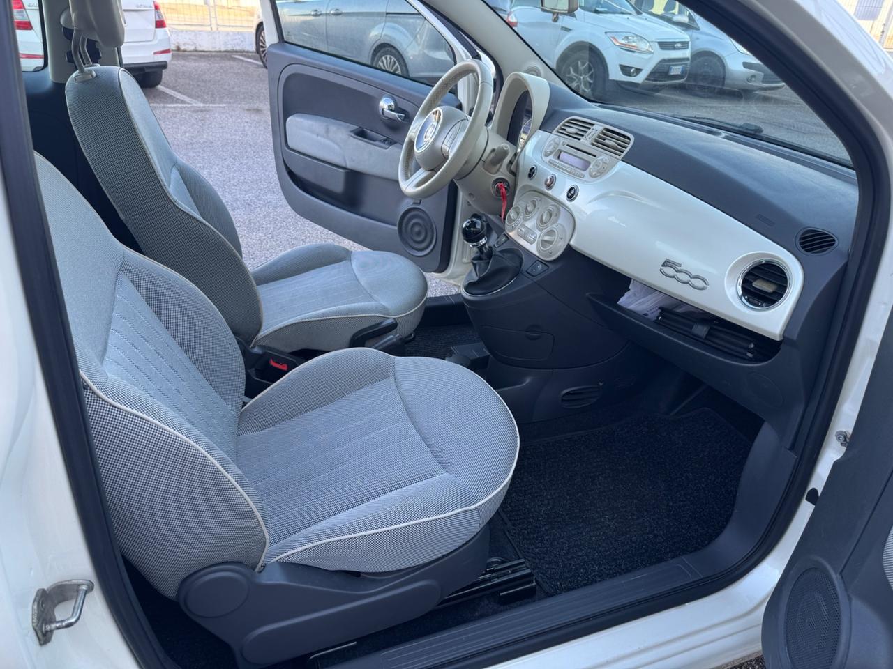 Fiat 500 1.2 Lounge bianco perla