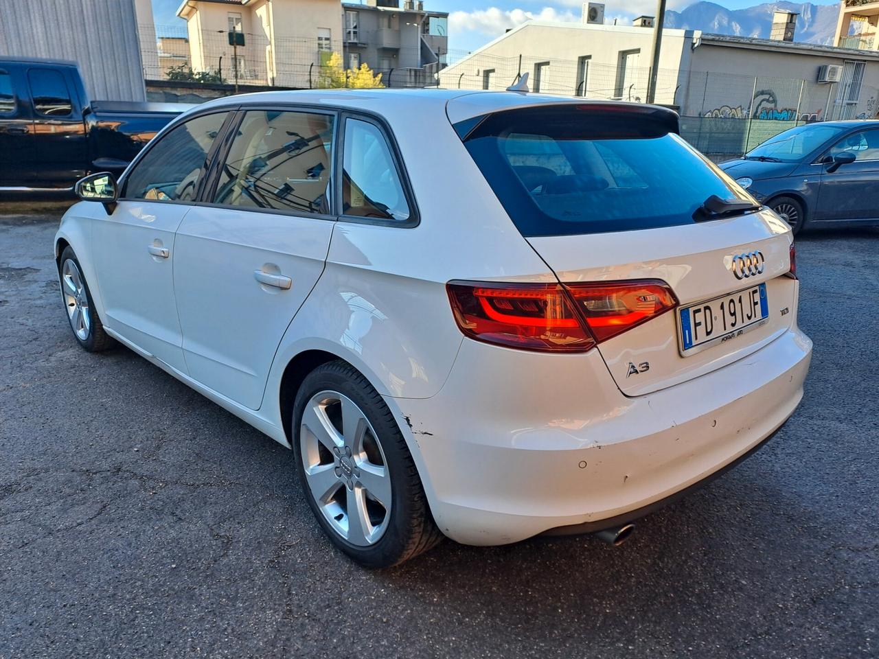 AUDI A3 1.6 TDI SPB *OK NEOPATENTATI* E6