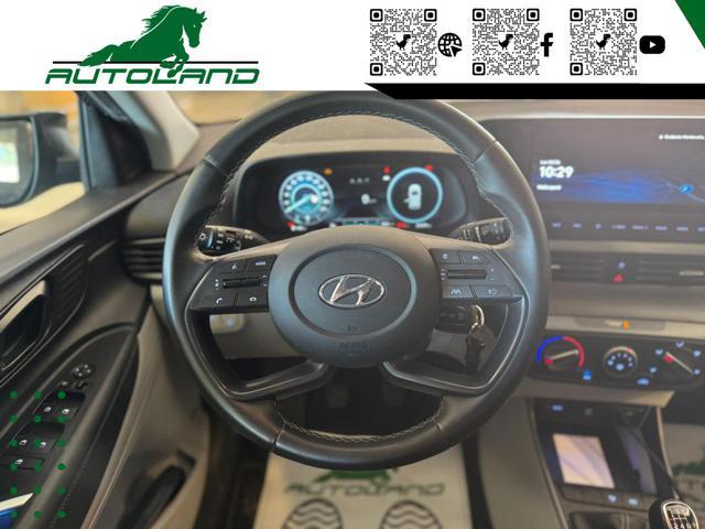 HYUNDAI i20 1.0 MPI TechBose Tagliandi Ufficiali Neo Patentati