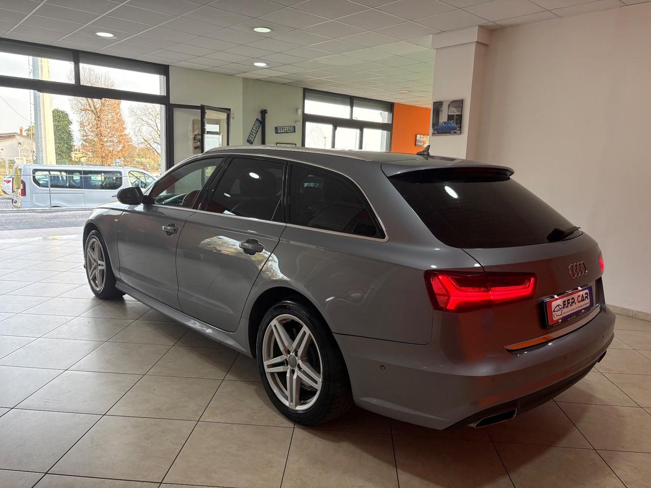 Audi A6 Avant 2.0 TDI 190 CV s-line matrix- navi-pelle gancio traino permute e finanziamenti