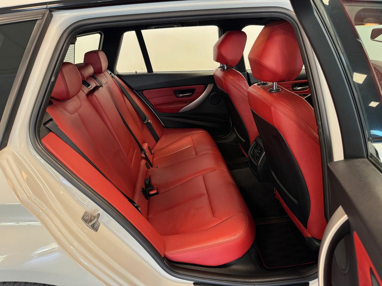 Bmw 320 320d Touring Msport AUTOMATICO 19" PELLE ROSSA