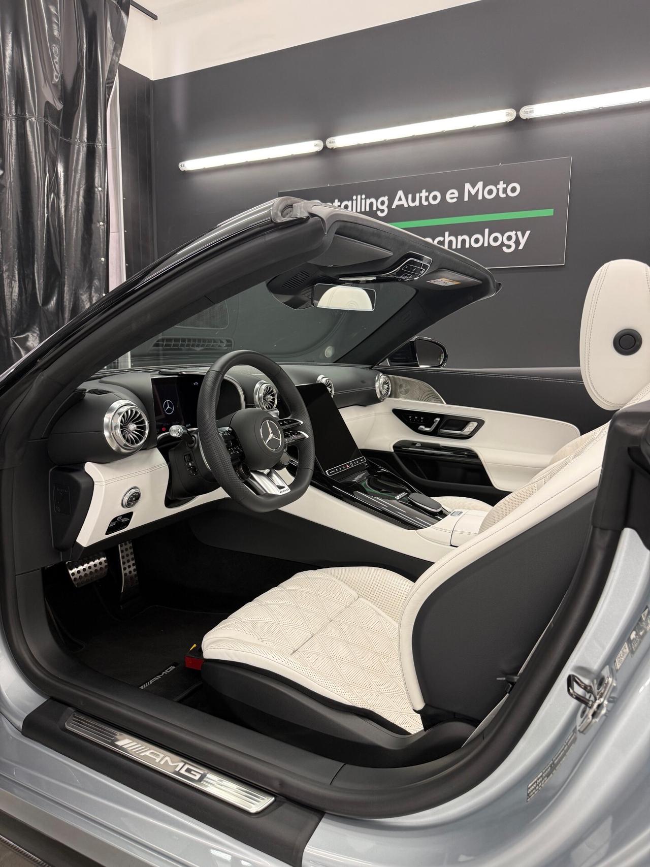 Mercedes-benz SL 63 AMG Argento High Tech