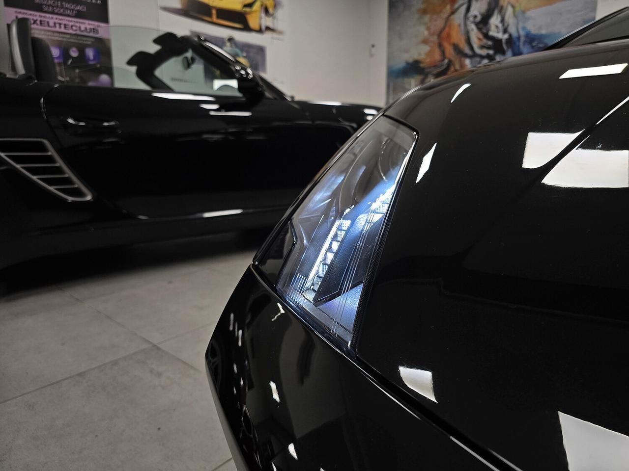 Lamborghini GALLARDO COUPE 5.2 V10 LP 560-4 E-GEAR FULL BLACK _ COMPLETAMENTE ORIGINALE _ ALCANTARA _ LIFT _ SERVICE BOOK _ CERCHI 19 CALLISTO