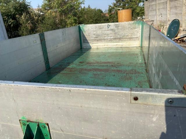 Rimorchio agricolo Viberti 450 cm x 250 sponde e prolunghe paglia