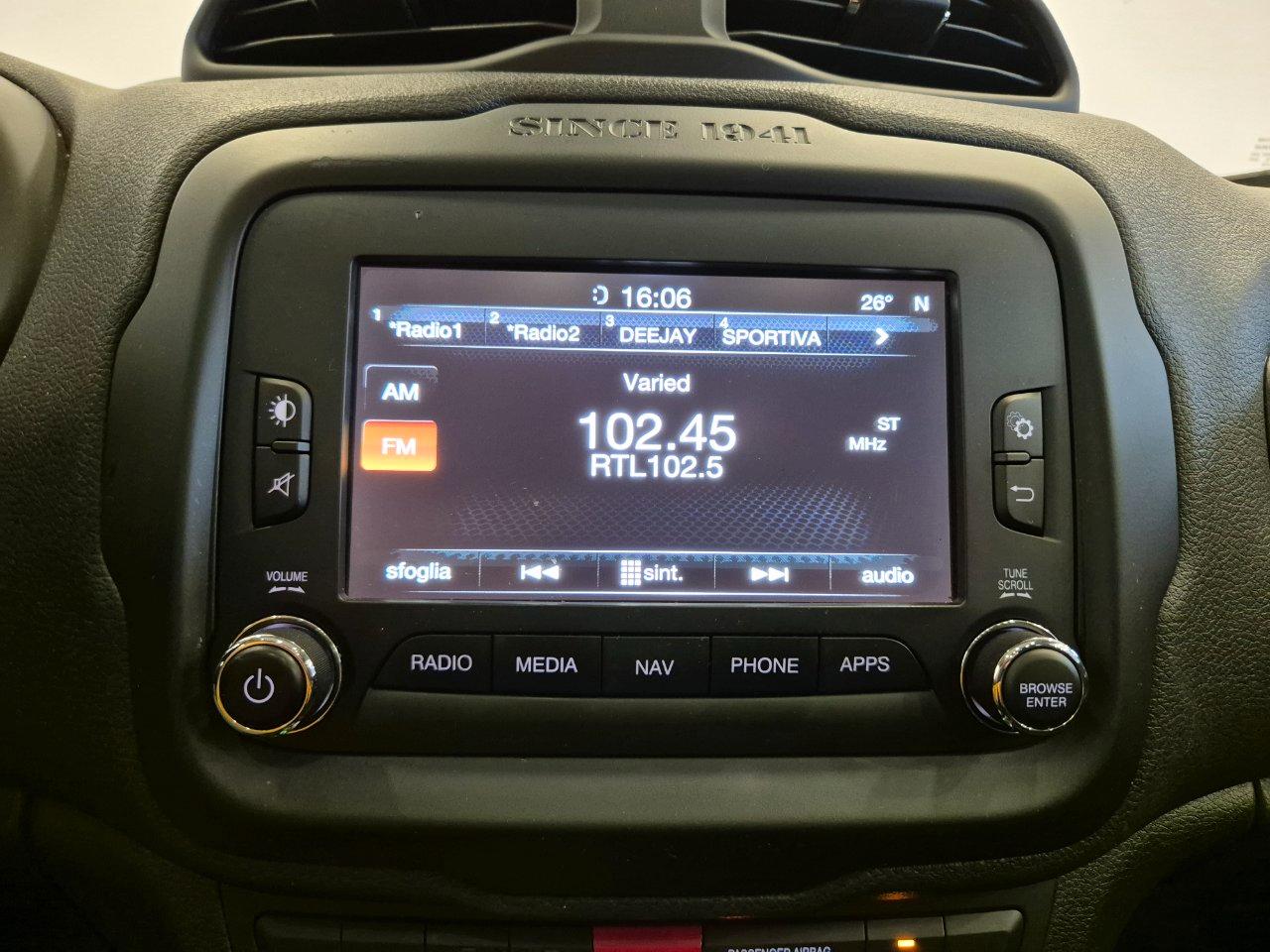 Jeep Renegade 1.4 m-air Limited 140cv auto - NEOPATENTATI - Cam - Cruise/Lim - Tetto