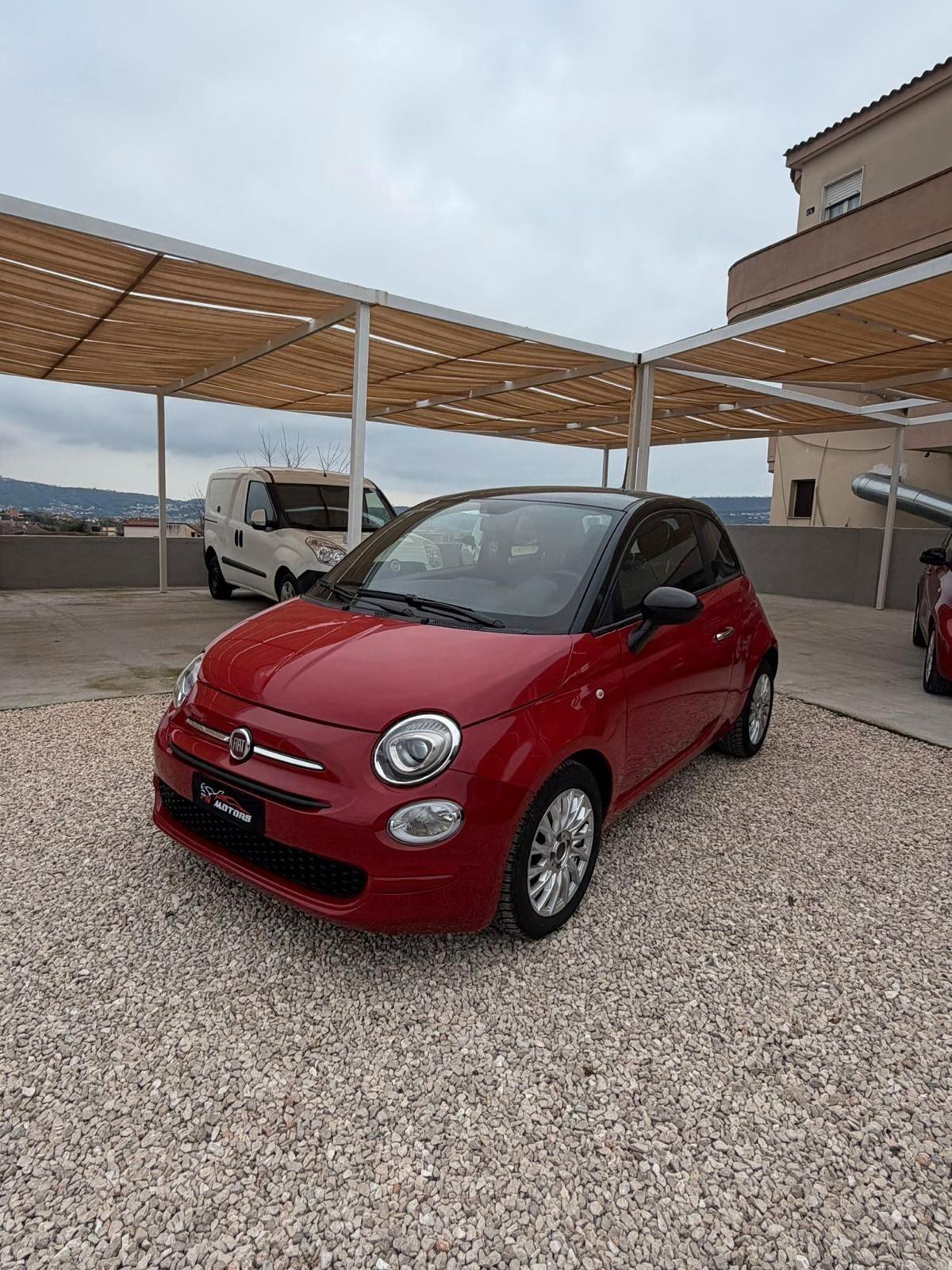 Fiat 500 1.0 Hybrid Red