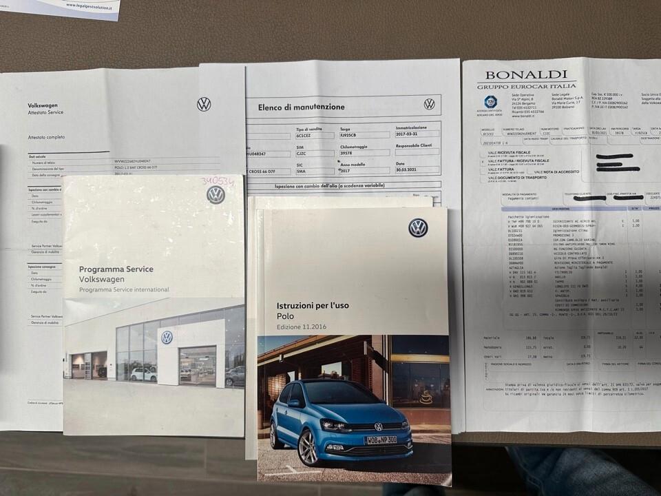 vw Polo CROSS 1.2 TSI DSG AUTOMATICA - NEOPATENTATI