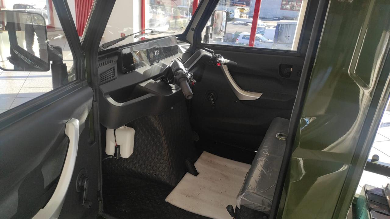 MOTOCARRO ELETTRICO CABINATO RIBALTABILE