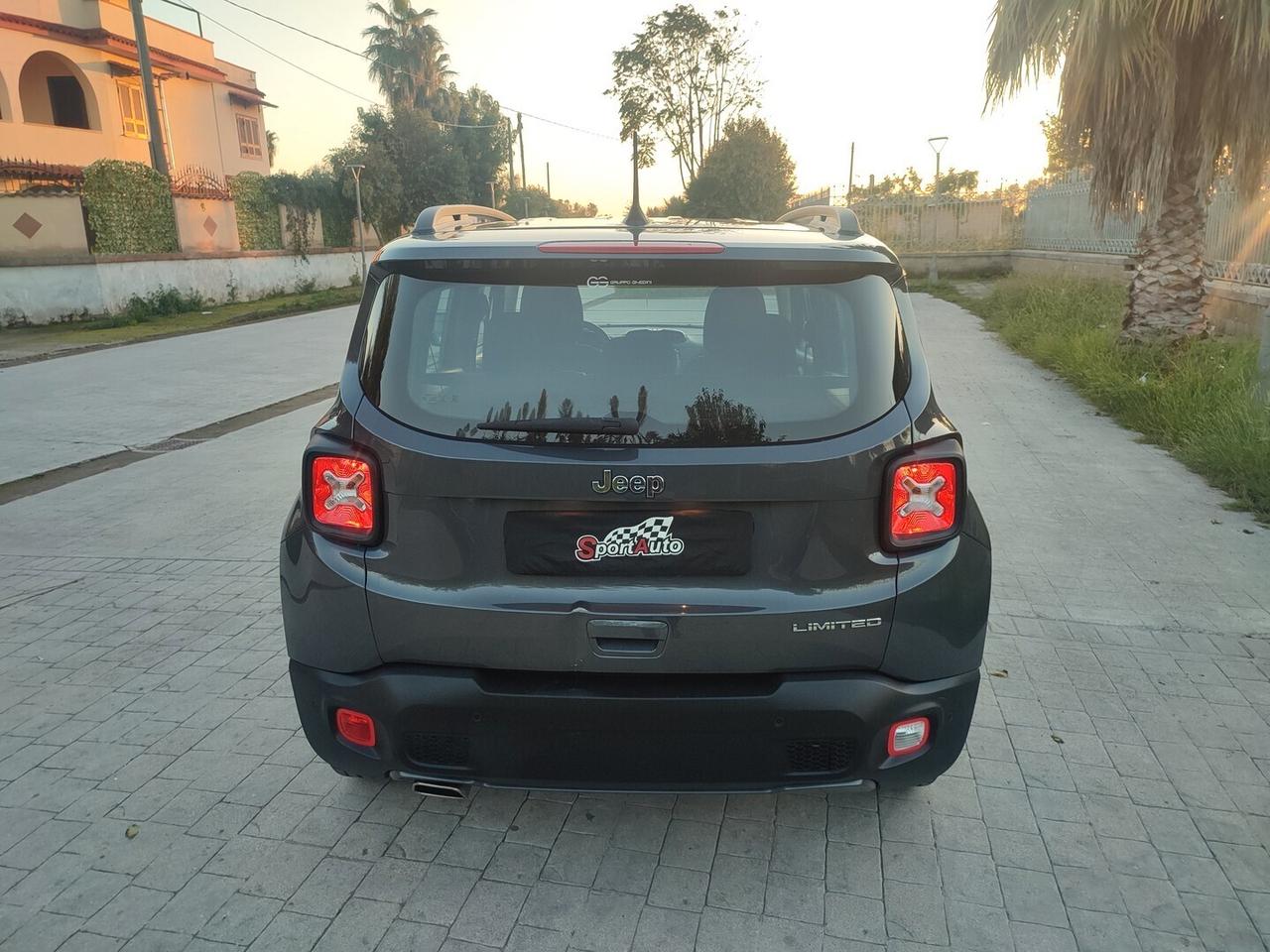 Jeep Renegade LIMITED 1.6 MJET 130 CV TELECAMERA SCHERMO GRANDE DA VETRINA