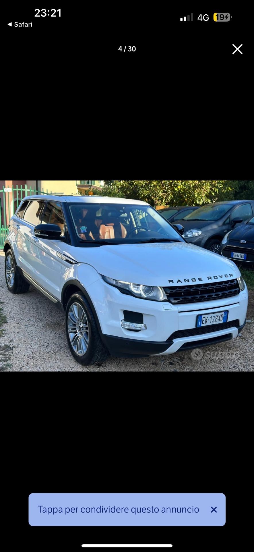 Land Rover Range Rover Evoque Range Rover Evoque 2.2 TD4 Coupé Prestige