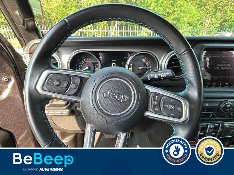Jeep Wrangler UNLIMITED 2.0 ATX PHEV RUBICON 4XE AUTO