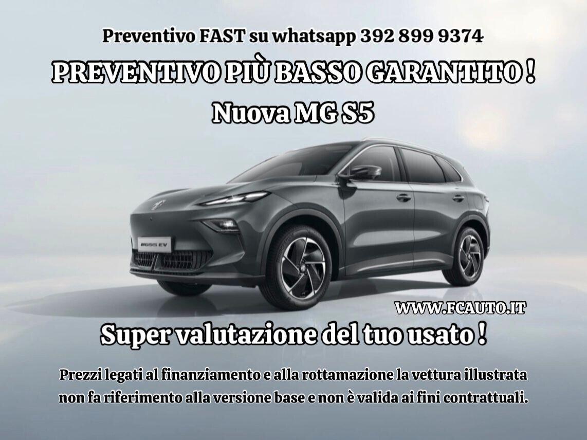 MG S5 EV long Range , NUOVA DA CONFIGURARE !