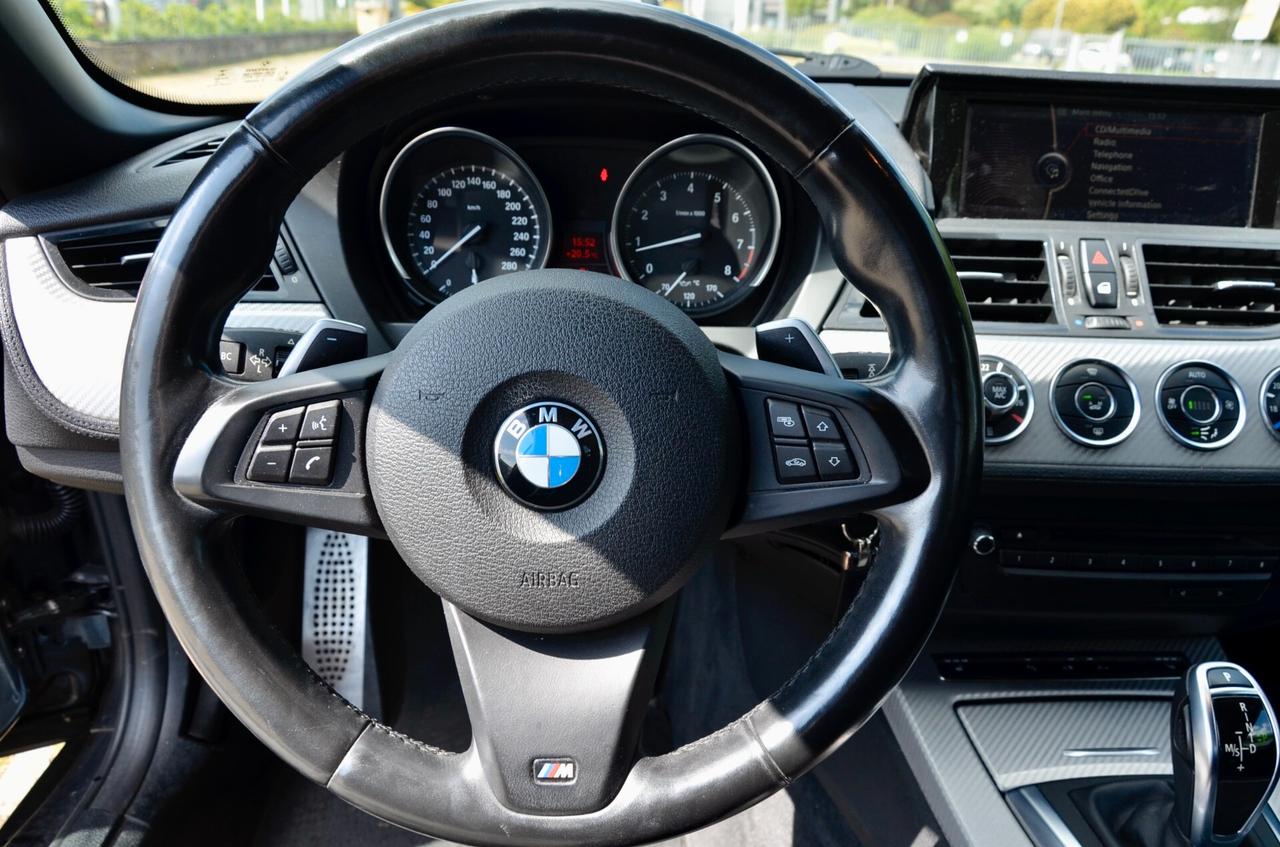 BMW Z4 SDRIVE20i MSPORT 184cv AUTO, SERVICE BMW, APPLE ANDROID, RETROCAMERA, SEDILI IN PELLE, 19", PERMUTE
