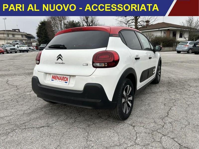 Citroën C3 PureTech 83 S&S Shine CERCHI 16+CLIMA AUTO+FARI LED+KEYLESS