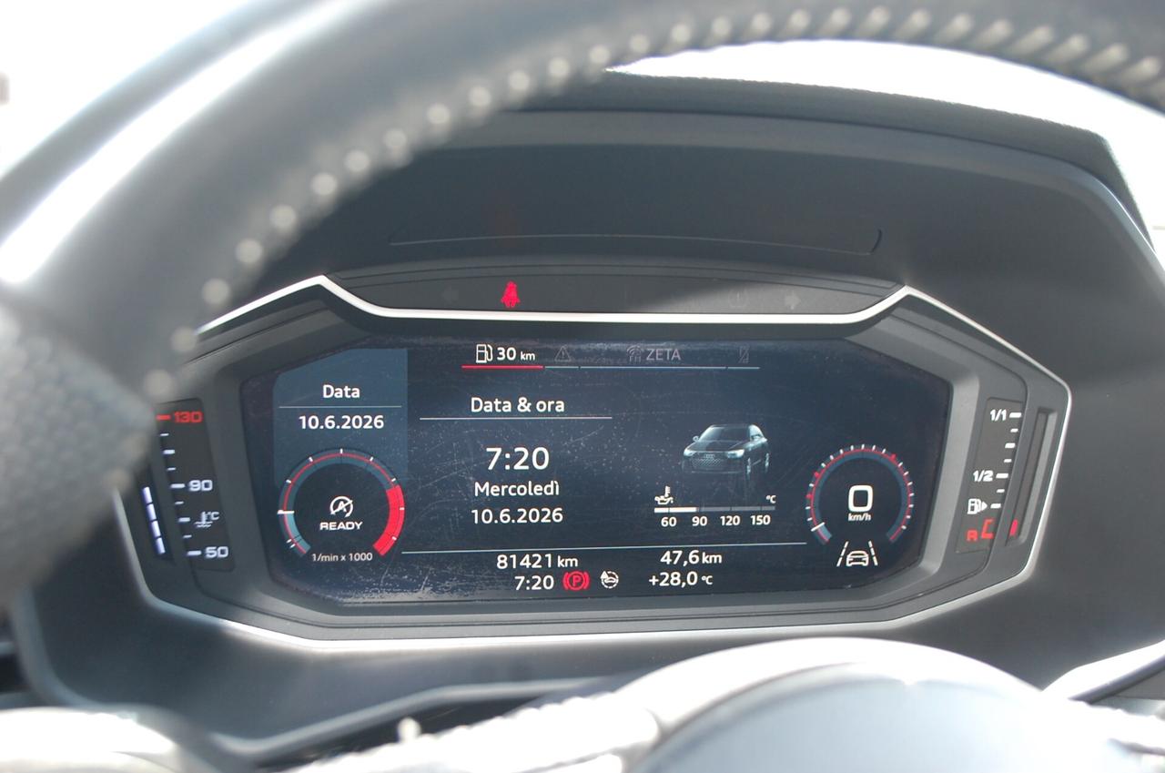 Audi A1 Sportback 30 1.0 tfsi 116CV S Line Edition Uff Italy Clima USB