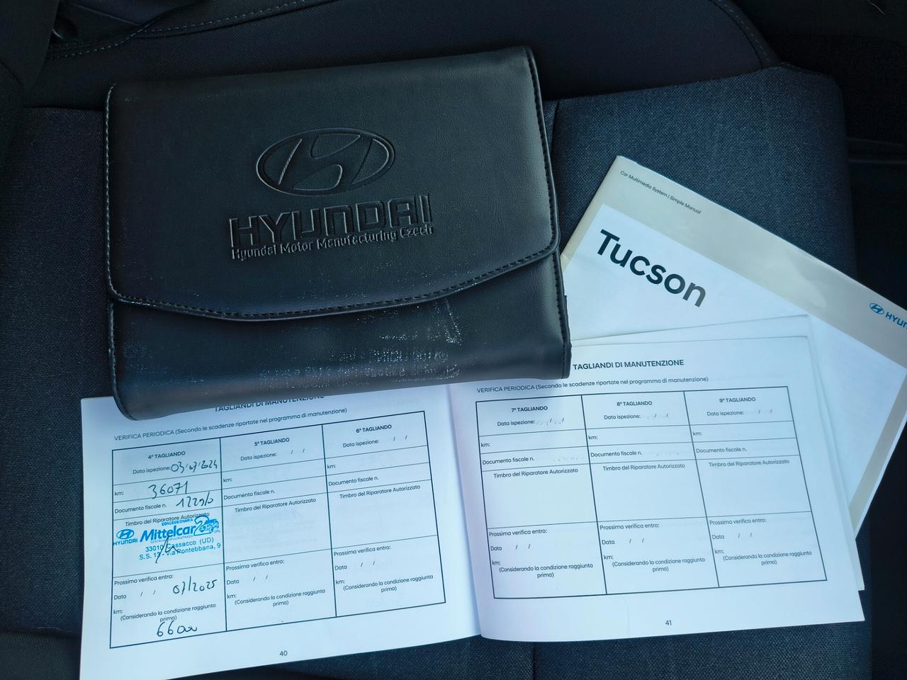 HYUNDAI TUCSON IBRIDA-DIESEL 60.000 KM XPRIME 2019