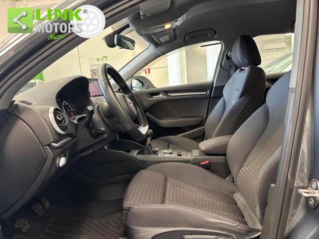 AUDI A3 SPB 30 TDI KM CERT, NAV, CLIMA BIZ.