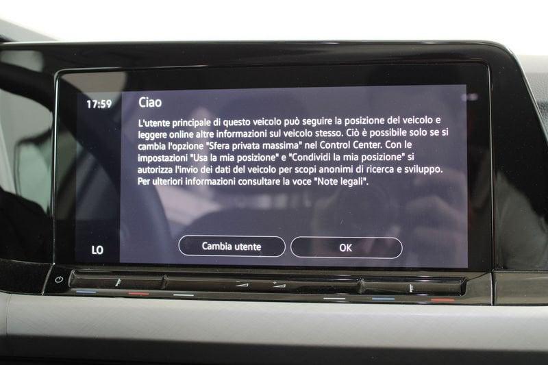 Volkswagen Golf 8 serie 1.0 TSI EVO Life
