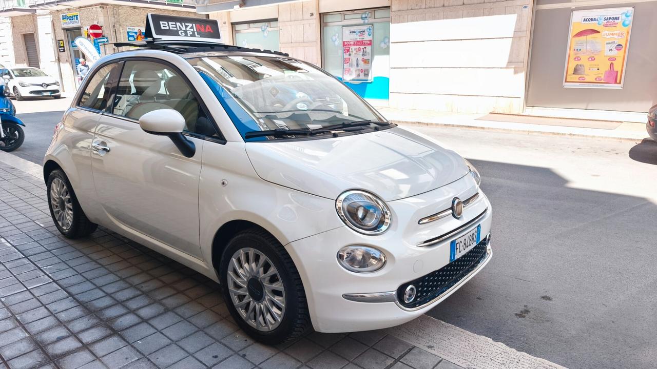 Fiat 500 1.2 Gpl - Lounge - Tetto Apribile 2016
